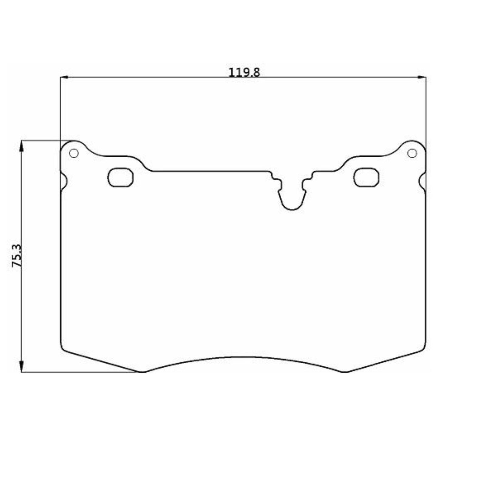 CIRCO SC17 Street Performance Brake Pads Mini Cooper JCW (Brembo