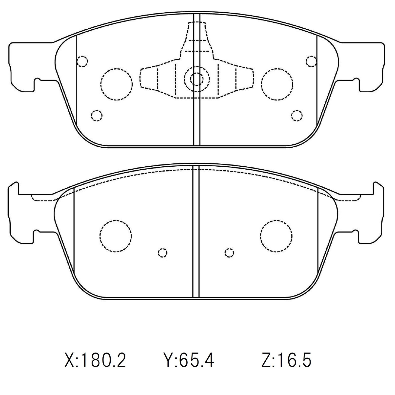 CIRCO SC17 Street Performance Brake Pads Ford Focus ST CIRCO Brakes