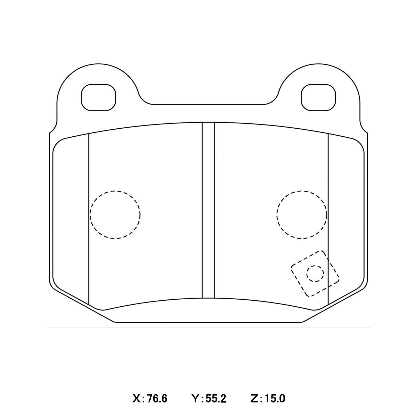 WinmaX W1 Street Performance Brake Pads