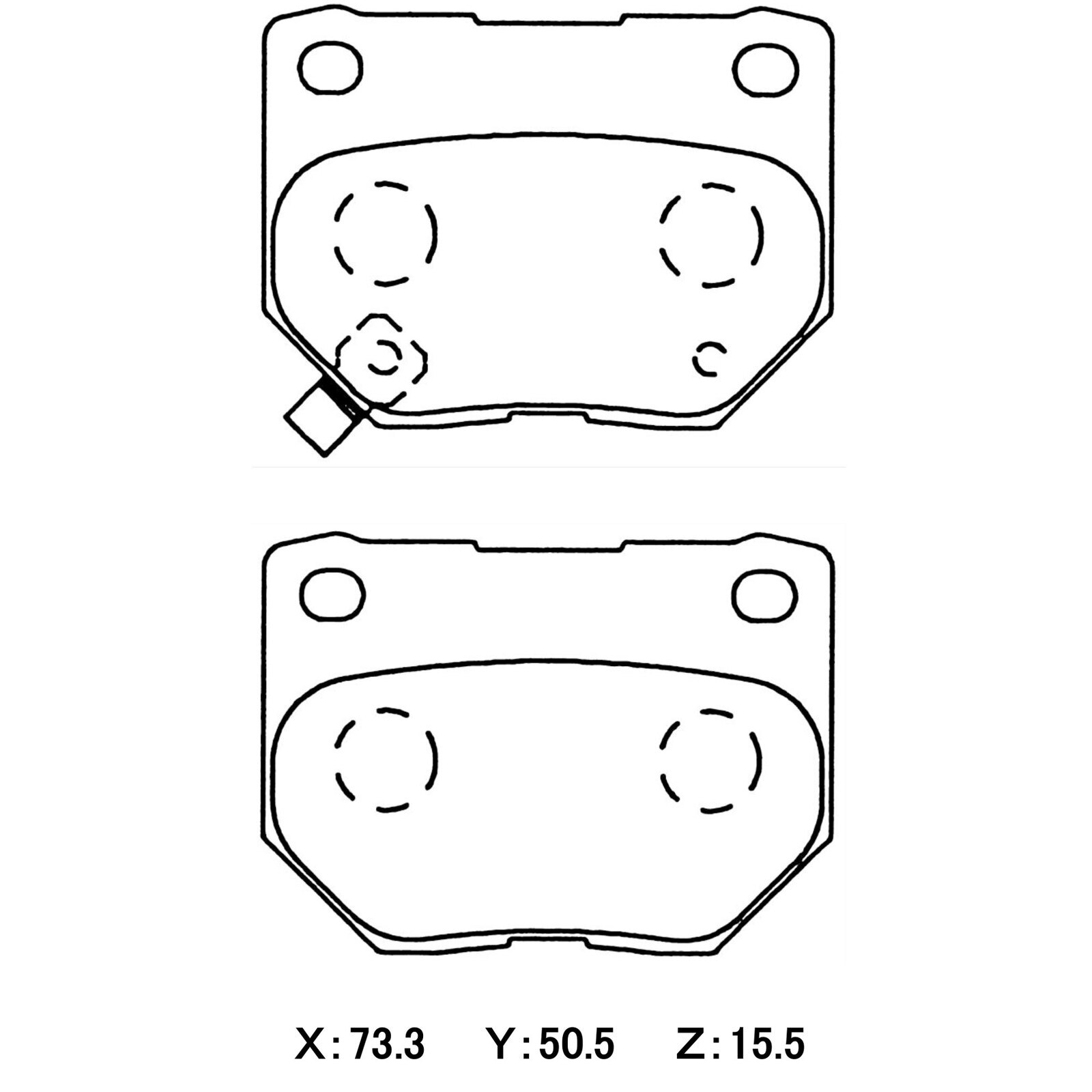 WinmaX W1 Street Performance Brake Pads main image 1
