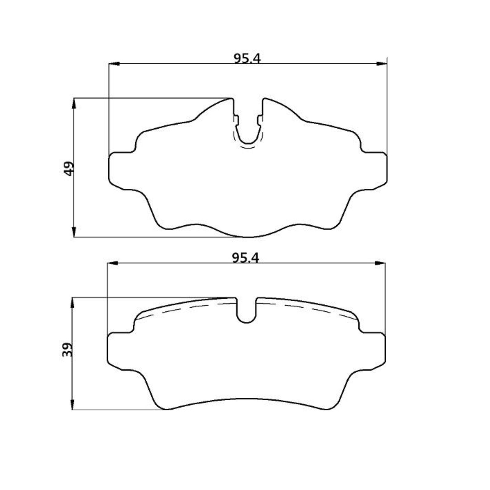 WinmaX W1 Street Performance Brake Pads Mini Cooper JCW