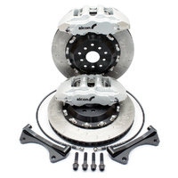 Alcon Front Bolt On Big Brake Kit CAR97 Silver 355x32mm - VW Golf Mk5/Mk6/Mk7/Mk7.5 Inc GTI, R