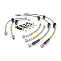 HEL Braided Brake Line Kit fits BMW 3 Series E30 318i 1983-1994