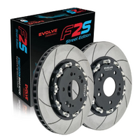 BREMTEC EVOLVE F2S 2-PIECE SLOTTED LHS HYUNDAI I20 FRONT 320MM