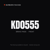 Barbaro Racing KD0555 S-01 Front Brake Pads - AITO M5