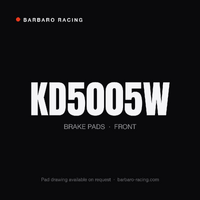 Barbaro Racing KD5005W RS-620 Front Brake Pads