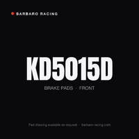 Barbaro Racing KD5015D RS-620 Front Brake Pads