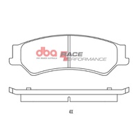 DBA XP PERFORMANCE BRAKE PADS [Ford Falcon BF and Territory 2005-2014 Rear]