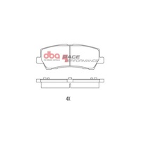DBA Ford Mustang 2014+ Brembo 6-pot REAR Race Brake Pads