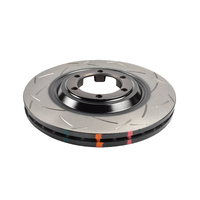 DBA Brake Disc 4X4 Survival T3 Slot KP [ Holden Colorado RG 12-> F REVERSEMOUNT ]