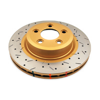 DBA Brake Disc 4000 XS Cross-drill/Slotted KP[ BF XR6 & XR8 + Territory F]