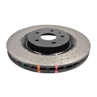 DBA Brake Disc 4000 Cross-drill and Dimple KP[ Holden Redline/Chev CamaroV8 10-> F ]