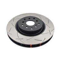 DBA Brake Disc 4000 T3 Slot KP [ Subaru WRX STI 02-11 F ]