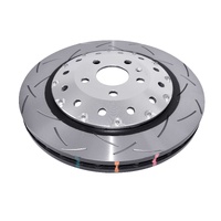 DBA Brake Disc 5000 Fully Assembled 2-piece Sliver Hat T3 Slot KP [ Audi RS3 8V Sedan 06/17-> F ] rings 5