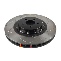 DBA Brake Disc 5000 Fully Assembled 2-pieceBlack Hat T3 slotted KP (Ford Mustang GT 07/23-)