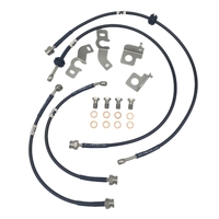 Alfa Romeo Brera 2.4 JTD Hosetechnik Braided Brake Hose Kit