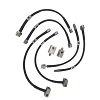 Audi A4 1.8 T 01-04 Hosetechnik Braided Brake Hose Kit