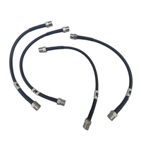 Porsche 981 Cayman GTS Hosetechnik Braided Brake Hose Kit 