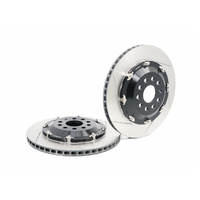 Paragon 2-piece Rotors Rear Pair 350mm x 22mm (13.78" x 0.87") - Audi RS3 (8V / 8V.5) Inc. Caliper Carrier