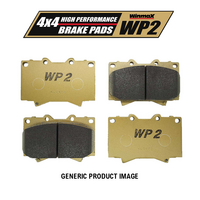 WinmaX WP2 4x4 Heavy Duty Brake Pads Nissan Navara FRONT 