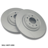 WinmaX WST Performance Slotted Brake Discs Mazda RX8 323mm Front